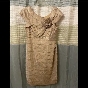 Champagne dress never worn